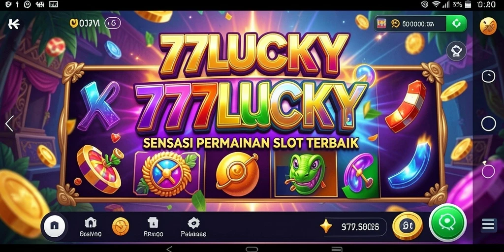 Tampilan gameplay menarik dan penuh warna dari 777LUCKY.