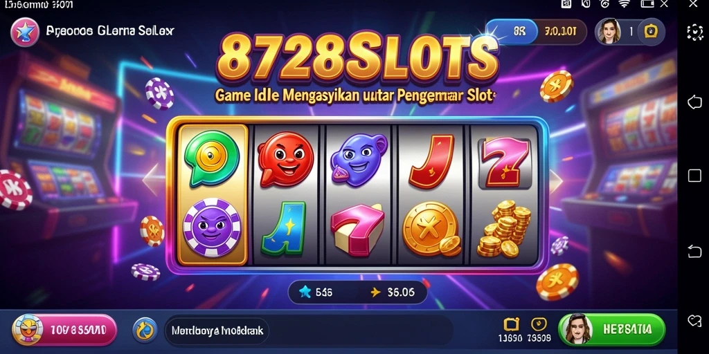 Screenshot gameplay 8728SLOTS menampilkan keseruan bermain slot.
