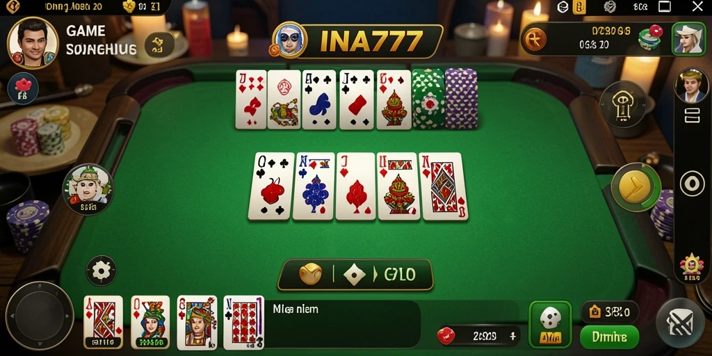 Tampilan gameplay seru dan menegangkan di INA777.
