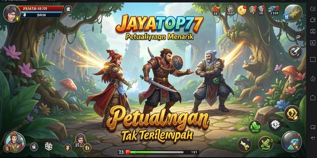 Tangkapan layar dari gameplay seru di JAYATOP77