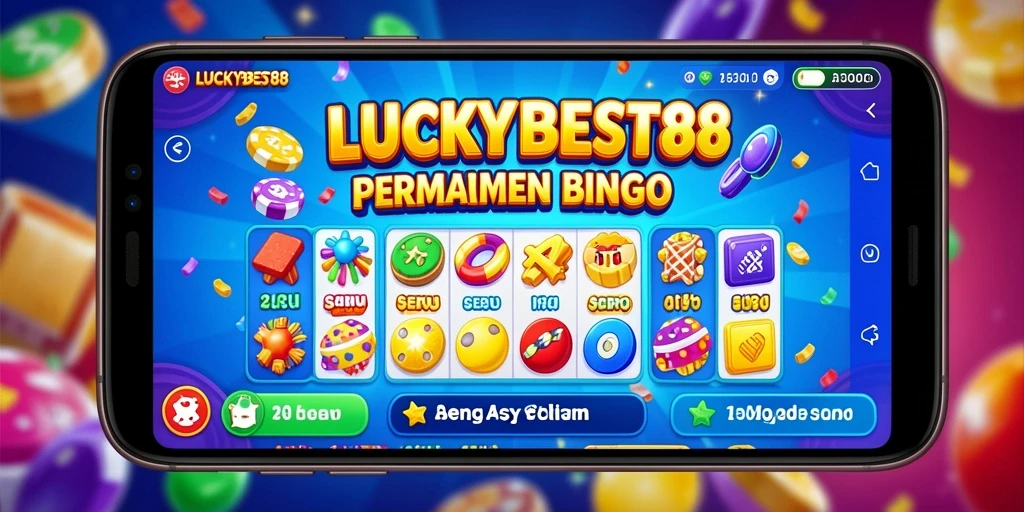 Tampilan gameplay <strong>LUCKYBEST88</strong> yang menarik dan seru saat bermain Bingo.