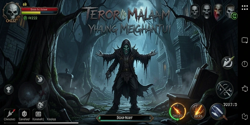 Gameplay mendebarkan dengan suasana Horror yang sangat intens.