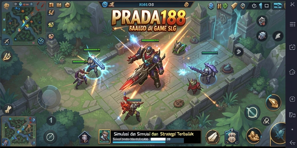 Tampilan gameplay seru dalam PRADA188 yang penuh strategi.