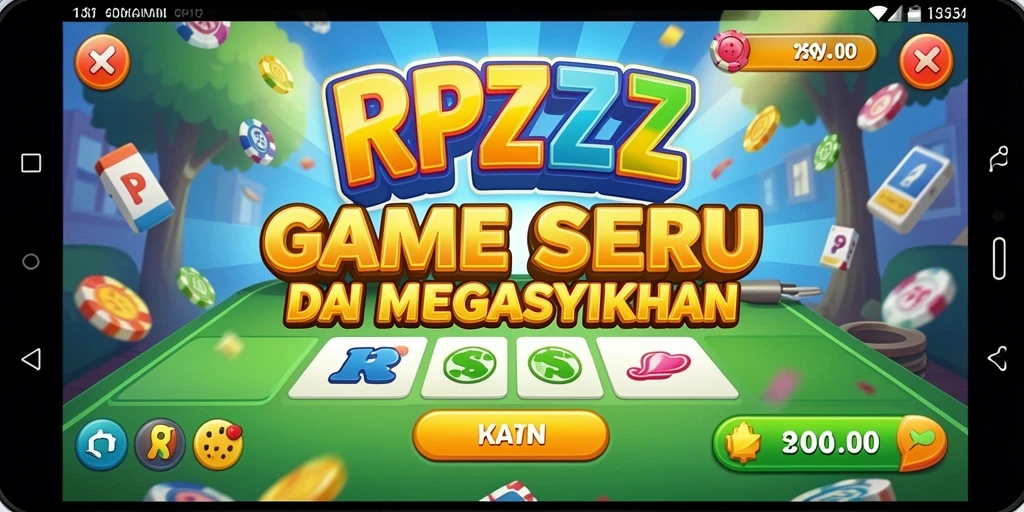 Gameplay RPZZZ yang seru dan penuh warna dalam Bingo.