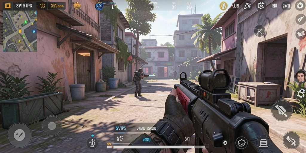 Gameplay seru dan menegangkan di SVIP5.