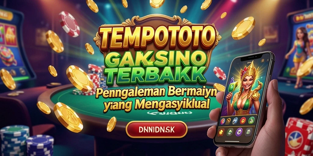 Screenshot TEMPOTOTO menampilkan gameplay Kasino yang seru dan mengasyikkan.