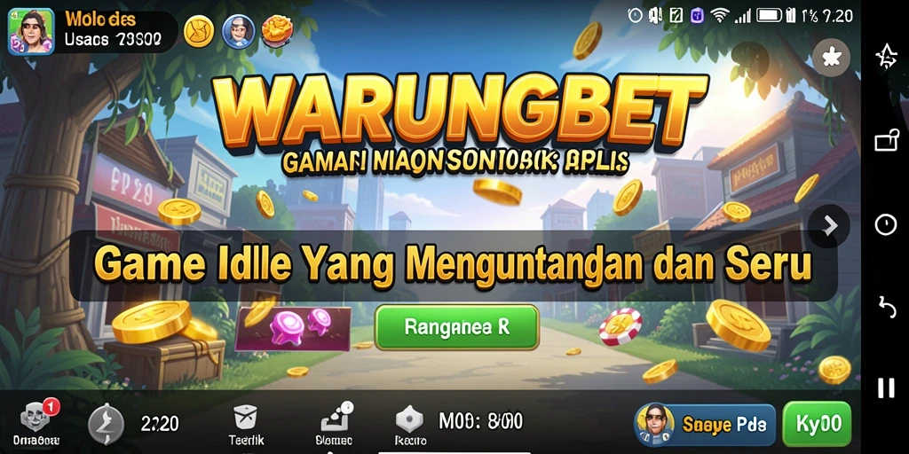 Tampilan gameplay WARUNGBET yang menarik dan menghibur.