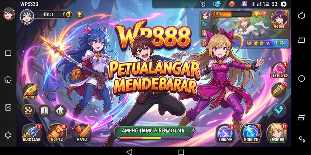 Tampilan gameplay WP888 yang memukau dan penuh aksi.